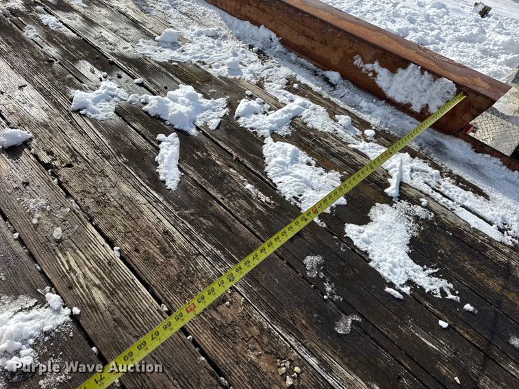 image for item EN0737 1992 Belshe equipment trailer