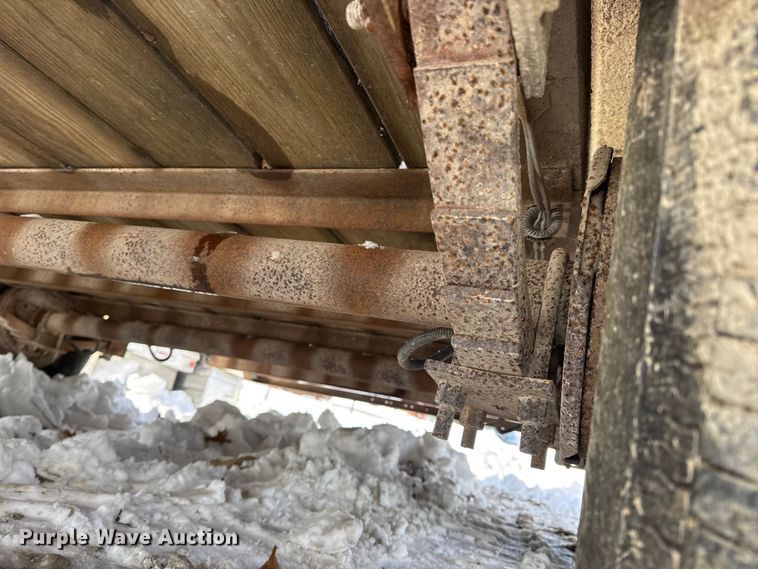 image for item EN0737 1992 Belshe equipment trailer