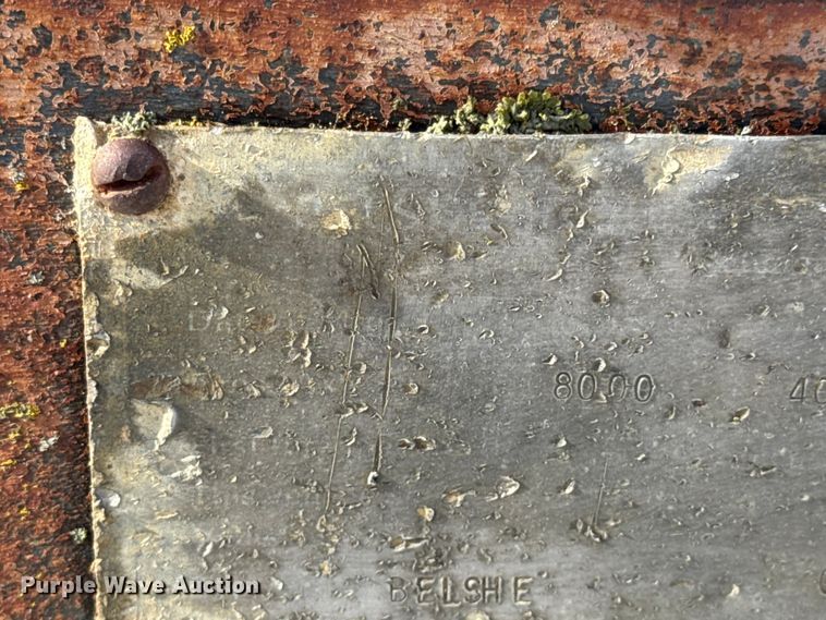 image for item EN0737 1992 Belshe equipment trailer