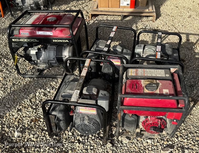 image for item EN0741 (5) Honda generators