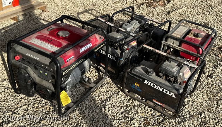 image for item EN0741 (5) Honda generators