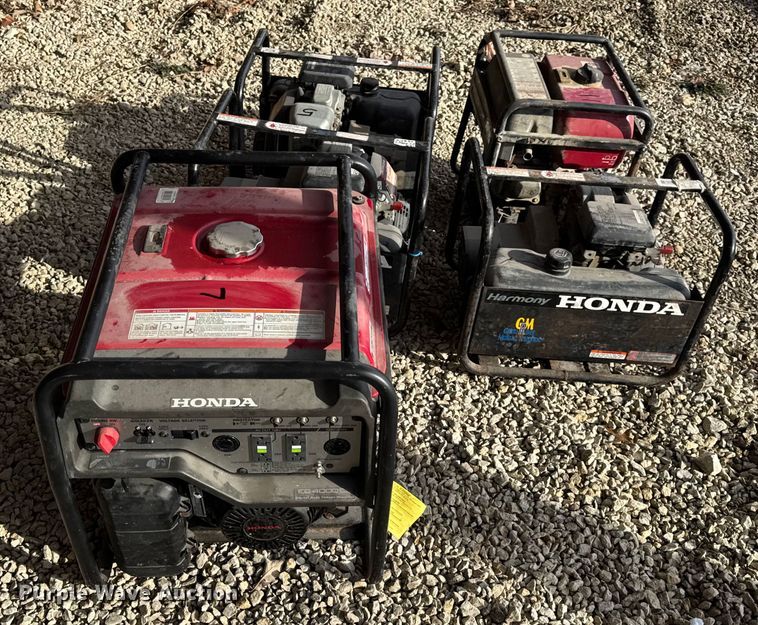 image for item EN0741 (5) Honda generators