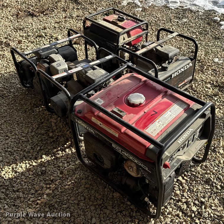image for item EN0741 (5) Honda generators