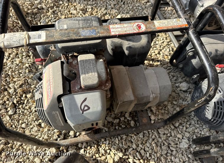 image for item EN0741 (5) Honda generators