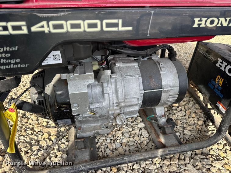 image for item EN0741 (5) Honda generators