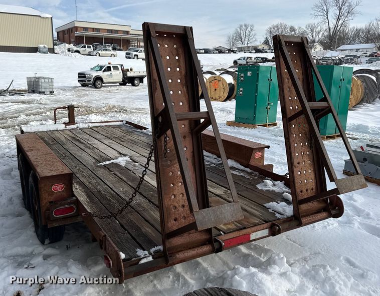 image for item EN0745 1992 Belshe CT-2 equipment trailer