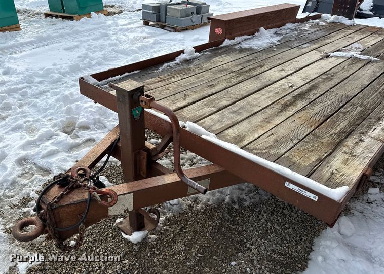 image for item EN0745 1992 Belshe CT-2 equipment trailer