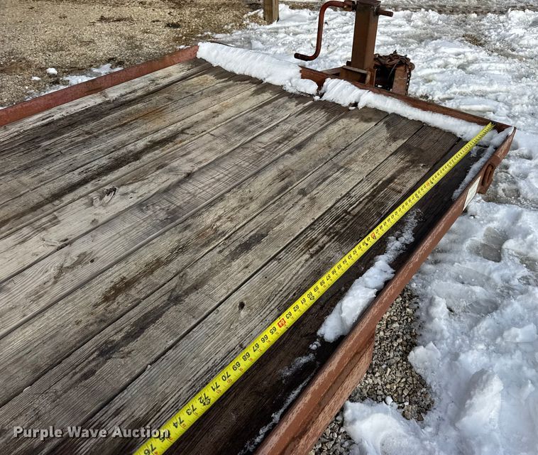 image for item EN0745 1992 Belshe CT-2 equipment trailer