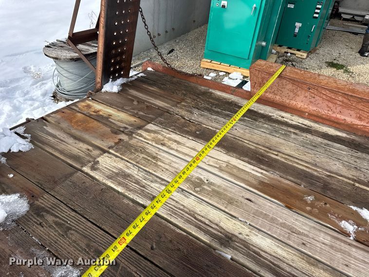 image for item EN0745 1992 Belshe CT-2 equipment trailer