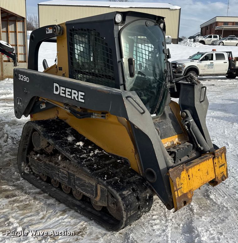 image for item EN0746 2012 John Deere 329D skid steer loader