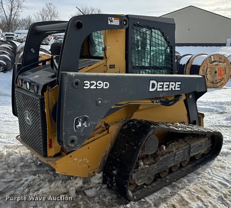 image for item EN0746 2012 John Deere 329D skid steer loader