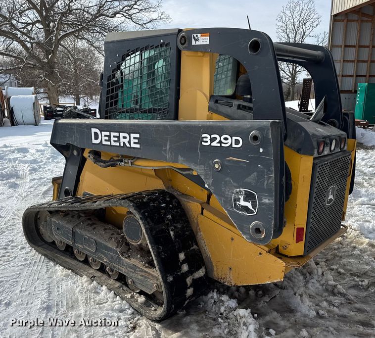 image for item EN0746 2012 John Deere 329D skid steer loader