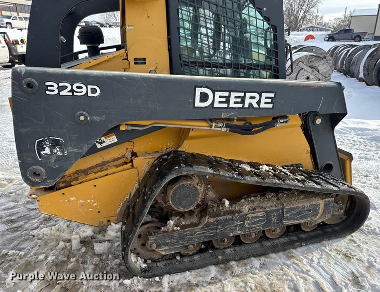 image for item EN0746 2012 John Deere 329D skid steer loader
