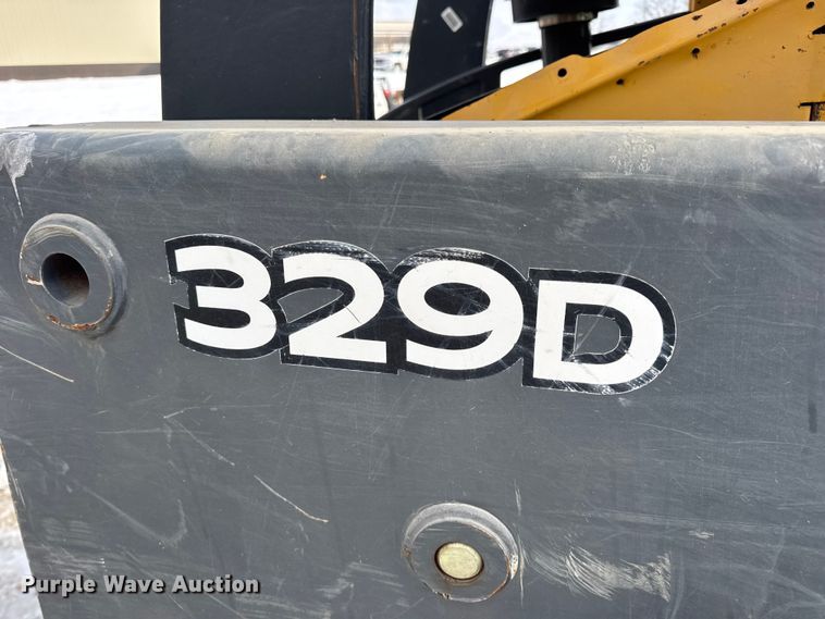 image for item EN0746 2012 John Deere 329D skid steer loader