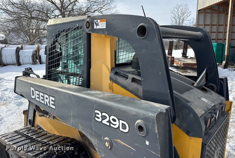 image for item EN0746 2012 John Deere 329D skid steer loader