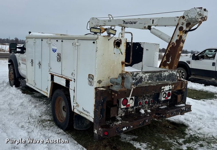 image for item EN0757 2012 Ford F550 utility / service truck