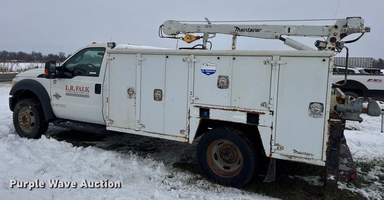 image for item EN0757 2012 Ford F550 utility / service truck