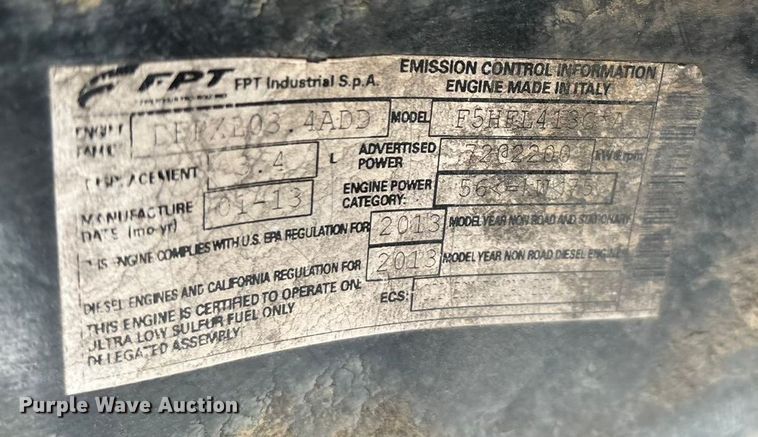 image for item EN5594 2013 Case 580 Super N backhoe