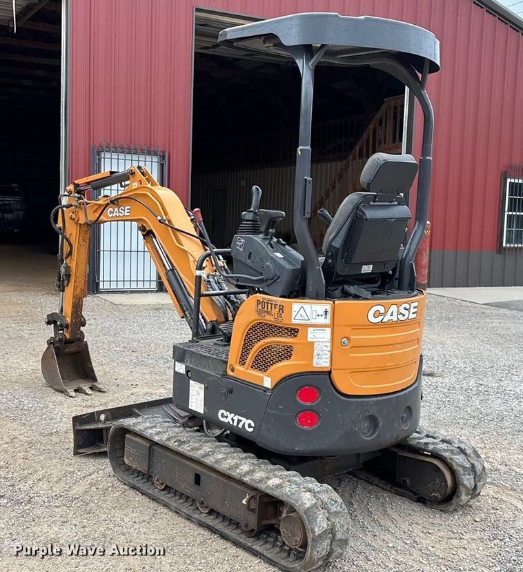 image for item EN5685 2017 Case CX17C mini excavator