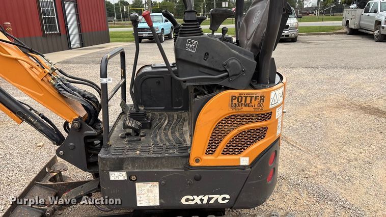 image for item EN5685 2017 Case CX17C mini excavator