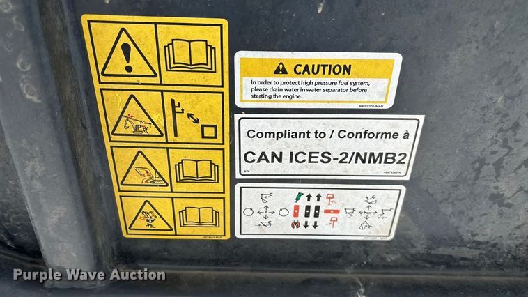 image for item EN5685 2017 Case CX17C mini excavator