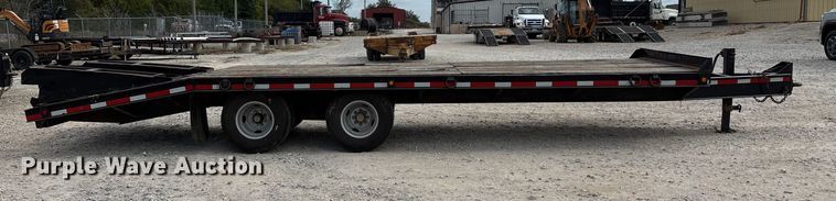 image for item EN5688 2004 Belshe equipment trailer