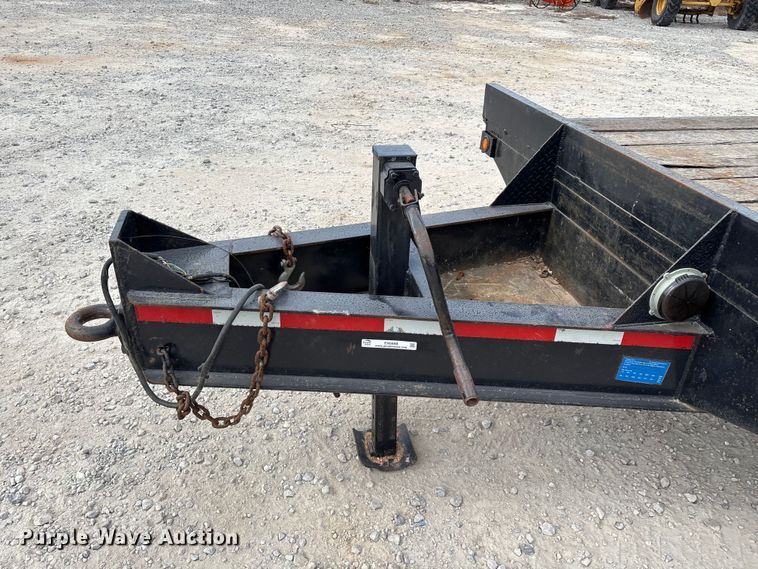 image for item EN5688 2004 Belshe equipment trailer