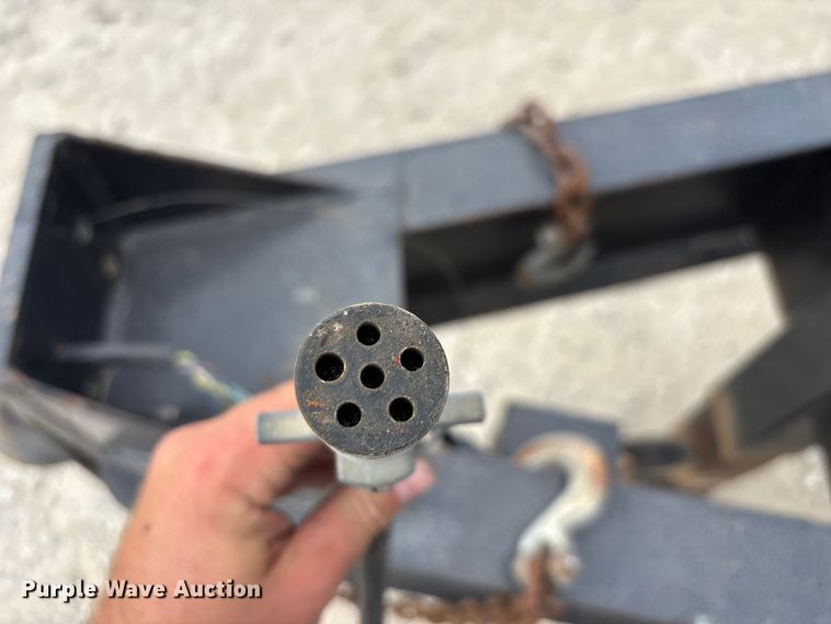 image for item EN5688 2004 Belshe equipment trailer