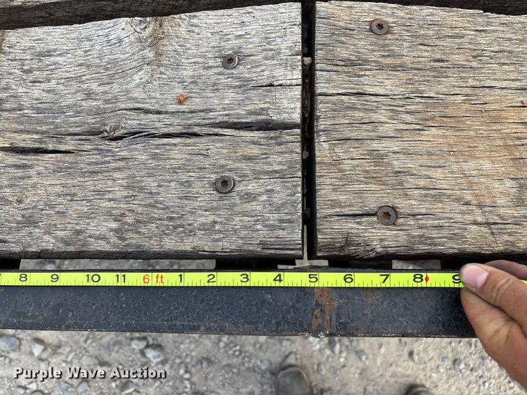 image for item EN5688 2004 Belshe equipment trailer