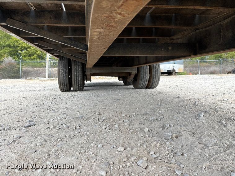 image for item EN5688 2004 Belshe equipment trailer