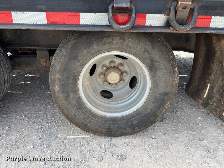 image for item EN5688 2004 Belshe equipment trailer