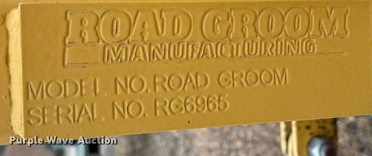 image for item EN5837 Road Groom road groomer moldboard