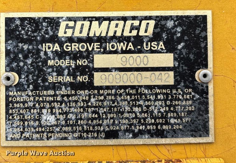 image for item EN5851 Gomaco 9000 trimmer