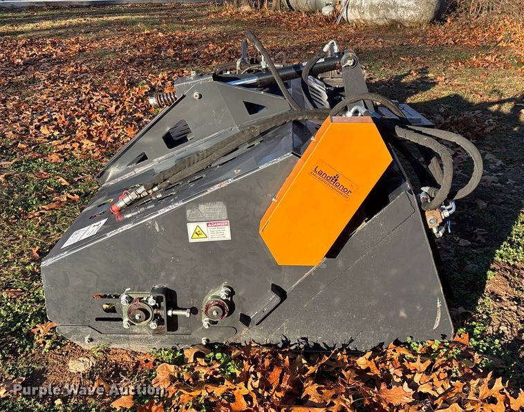 image for item EN5868 2023 Landhonor skid steer landscape rake