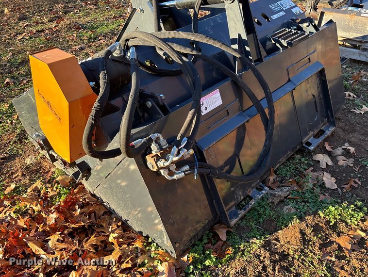 image for item EN5868 2023 Landhonor skid steer landscape rake