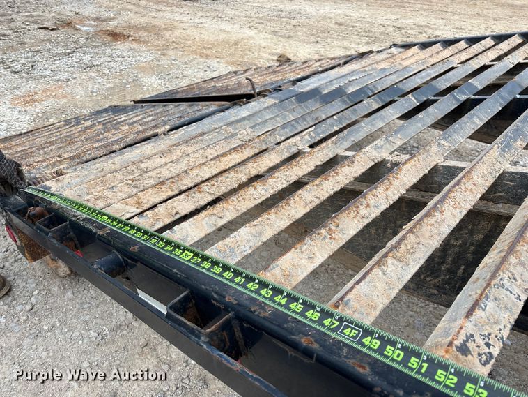 image for item EN5872 2016 PJTM equipment trailer