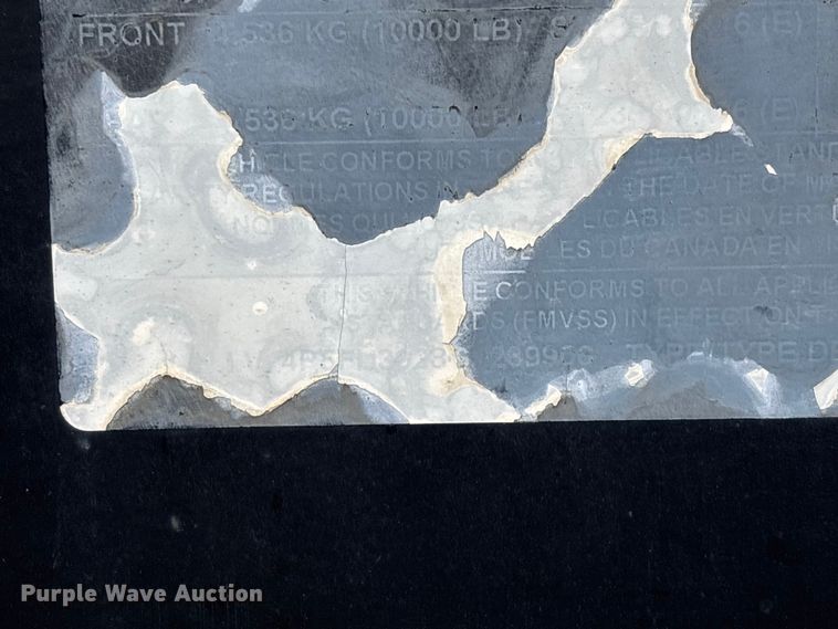 image for item EN5872 2016 PJTM equipment trailer