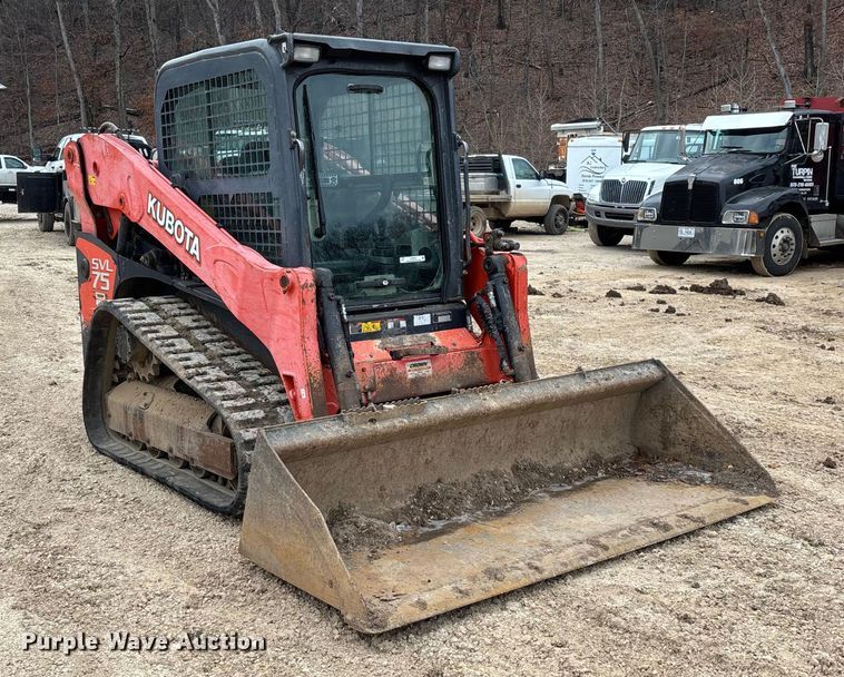 image for item EN5873 2013 Kubota SVL75 tracked skid steer loader