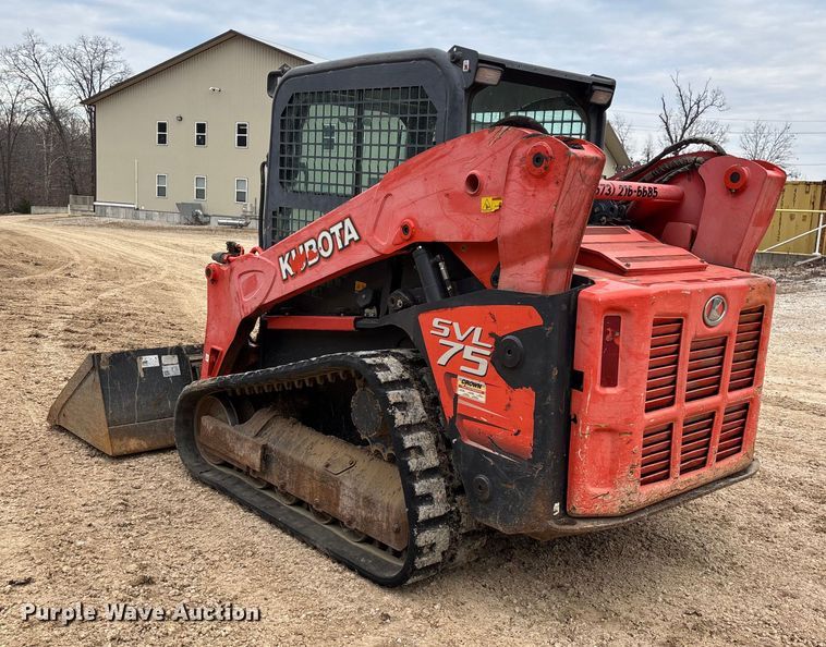 image for item EN5873 2013 Kubota SVL75 tracked skid steer loader