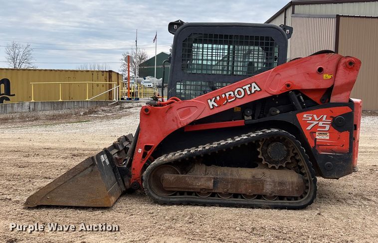 image for item EN5873 2013 Kubota SVL75 tracked skid steer loader