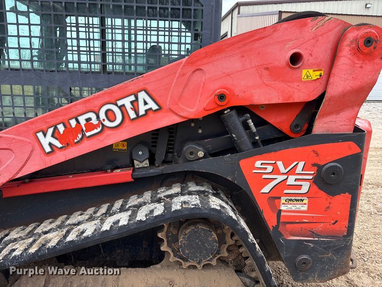 image for item EN5873 2013 Kubota SVL75 tracked skid steer loader