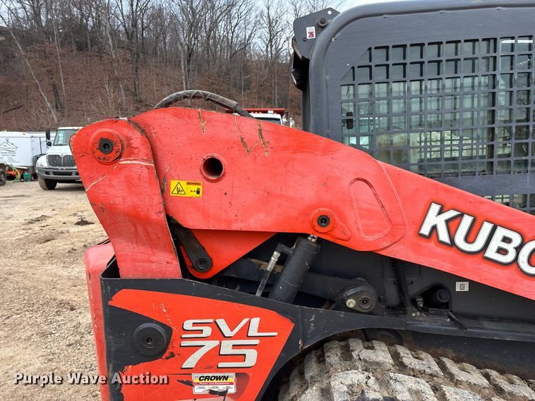 image for item EN5873 2013 Kubota SVL75 tracked skid steer loader