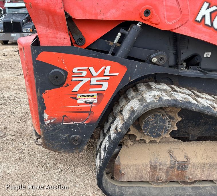 image for item EN5873 2013 Kubota SVL75 tracked skid steer loader