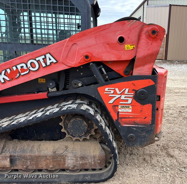 image for item EN5873 2013 Kubota SVL75 tracked skid steer loader