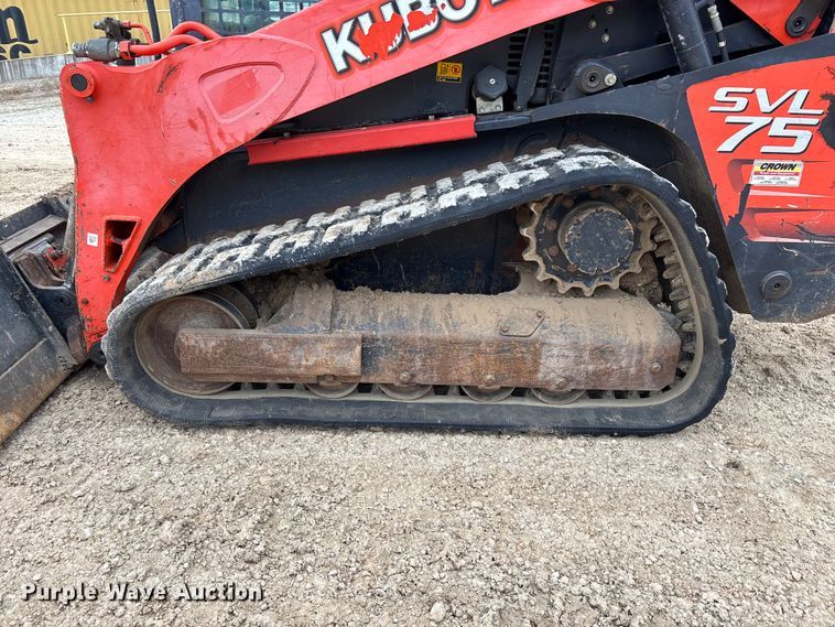 image for item EN5873 2013 Kubota SVL75 tracked skid steer loader