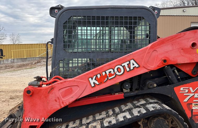 image for item EN5873 2013 Kubota SVL75 tracked skid steer loader