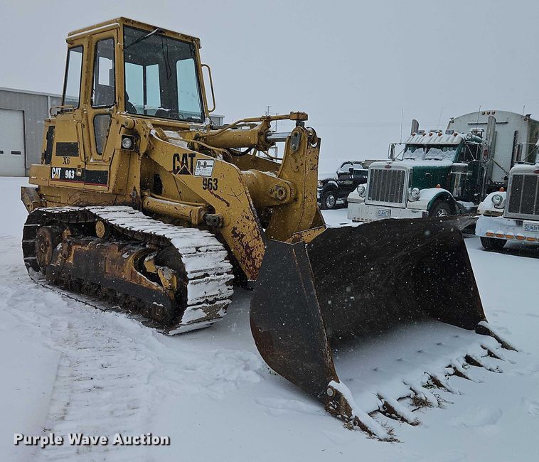 CARGADOR SOBRE ORUGAS 1991 CATERPILLAR 963