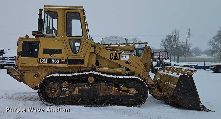 CARGADOR SOBRE ORUGAS 1991 CATERPILLAR 963