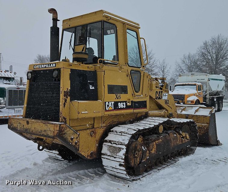 CARGADOR SOBRE ORUGAS 1991 CATERPILLAR 963