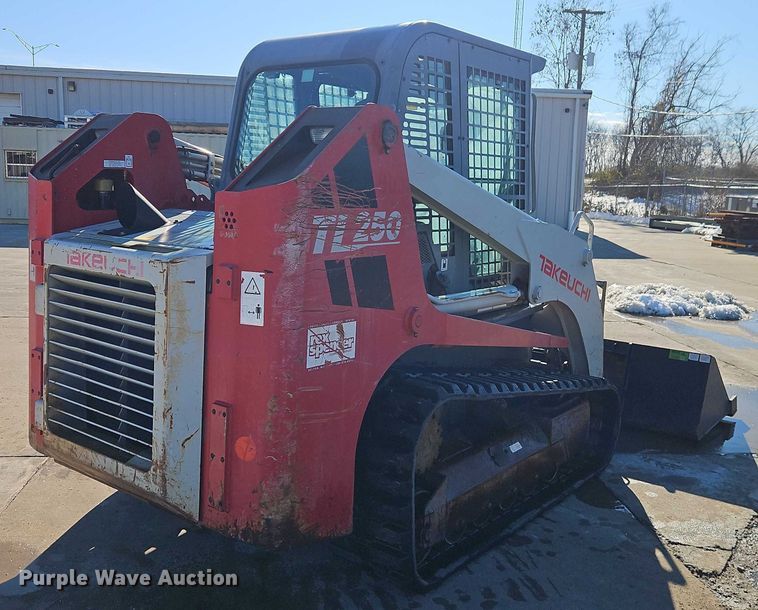 image for item EO4871 2012 Takeuchi TL250 tracked skid steer loader